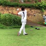 小斉平優和プロ　山の原ゴルフクラブにて