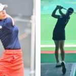 HWANG Jeong Mee ファン・ジョンミ 韓国女子ゴルファー スイング!!!