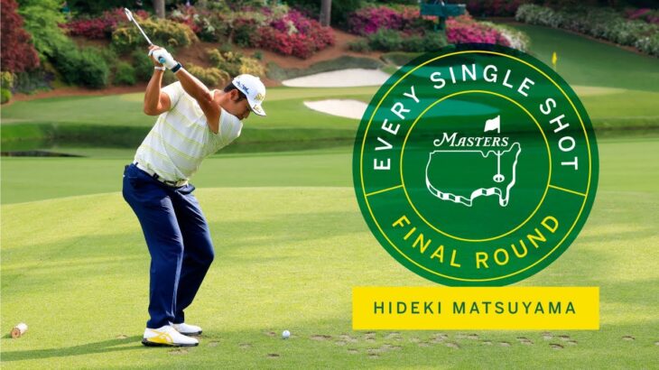 Every Shot From Hideki Matsuyama’s Final Round | The Masters