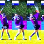 Miyu Goto  後藤未有 プロゴルファー DRIVER SHOT SLOW MOTION !!!