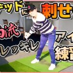 【教えてミキティ⛳️】佐伯三貴プロのアイアンのキレを覚える動画⭐️