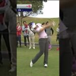 森田理香子プロのドライバーショット✨力感・リズムが素晴らしいスイング✨ #golf #ゴルフスイング #森田理香子#ドライバー