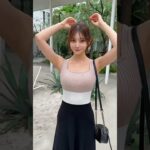 夏っぽい姿の阿部なつき　#阿部なつき #japanese