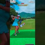 ドラコン女王が吠えた!! 日本三連覇の長谷川円香プロの魂の一撃!! #shorts ドラコン ゴルフ 日本チャンピオン