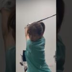 #後藤楽々 ガチ練習！最後はまさかの…  #golf #ゴルフ #ゴルフ女子 #ゴルフスイング #ゴルフ練習