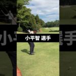 小平智選手のドライバーショットのスイング