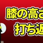 膝の高さのボールを打ち返す感覚でトップの位置は正しくなる【新井淳】【投げ縄スイング】