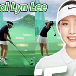 Yool Lyn Lee イ・ユルリン 韓国の女子ゴルフ スローモーションスイング!!!