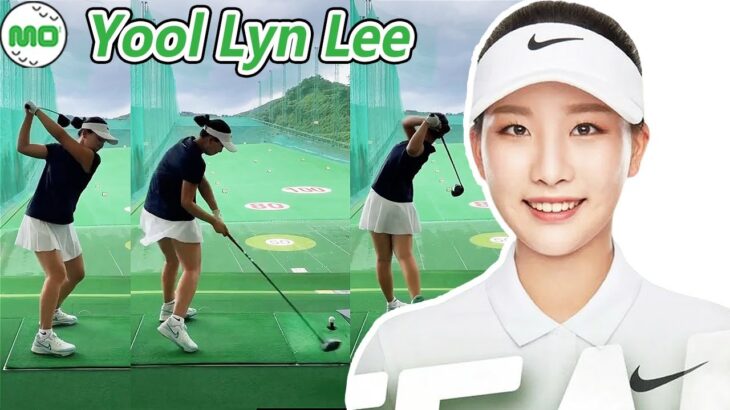 Yool Lyn Lee イ・ユルリン 韓国の女子ゴルフ スローモーションスイング!!!