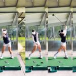 イ・ユルリン Yool Lyn Lee プロゴルファー DRIVER SHOT SLOW MOTION !!!