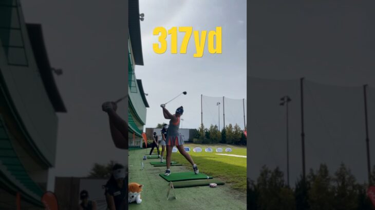 #長谷川円香 #ドラコン#ドラコン女子 #300ヤード #ゴルフ #女子プロゴルフ #golf #女子プロ #ゴルフ女子 #ドラコン #ゴルフスイング #日本一飛ばす