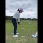 竹田麗央選手スイング練習！アイアン(JLPGA)