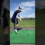 ラウンド回る前に後藤楽々が今日の調子チェック！！本編も見てね！！