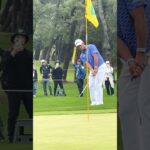 松山英樹　正面からの柔らかいアプローチ　#ゴルフ　#アプローチ　#松山英樹