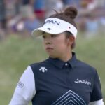 【ゴルフ女子】山下美夢有 トップと2打差で第3ラウンド終了！最終18番もバーディーフィニッシュ！｜パリオリンピック 女子ゴルフ第3ラウンド