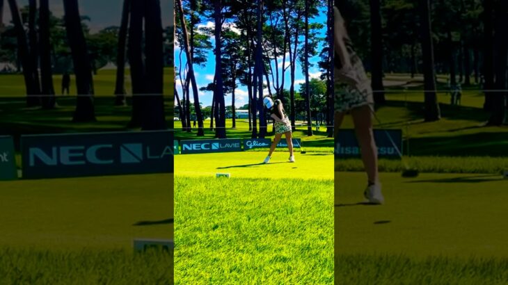 櫻井心那🥥ドライバー #女子プロゴルファー #日本女子オープン #櫻井心那