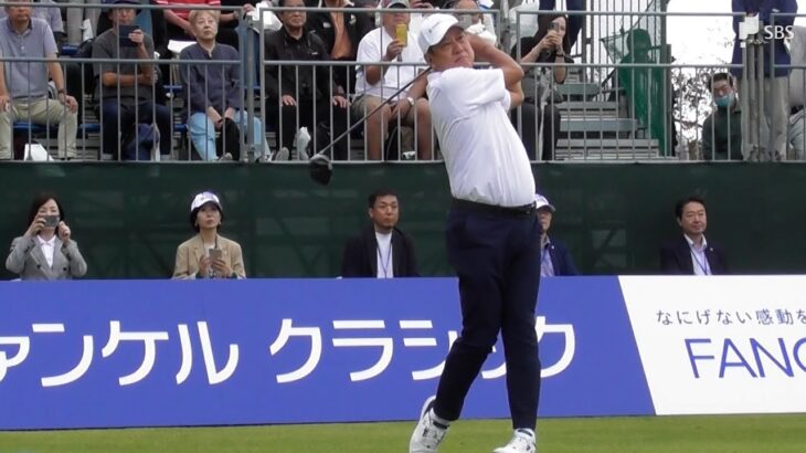 原辰徳さんも出場 シニアツアー「ファンケルクラシック」が開幕 今大会から10月開催に＝静岡・裾野市