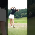 #馬場咲希 スイングをスローで🏌️‍♀️｜ #樋口久子三菱電機レディス