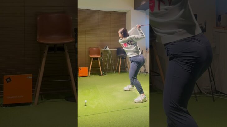 【ドライバーで飛距離を伸ばすコツは〇〇です！】公式最長飛距離342ヤード！大和田紗羅！ドライバー飛距離アップレッスン！【ドライバーショット】【ゴルフレッスン】#short #shorts