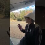 カート乗車中の後藤楽々⛳　冬ゴルフも元気いっぱいに楽しみます🏌️‍♀️❄️#golf#ゴルフ #ゴルフ女子 #ゴルフ初心者#ゴルフ練習#セントフォースゴルフクラブ#後藤楽々
