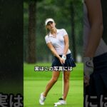 【違和感】雨の中の美人外国人ゴルファーに、、、！？！？　#shorts#golf#ゴルフ
