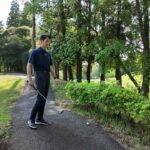 ニヤレストポイントがブッシュの中になる  JGAゴルフルール