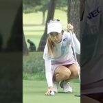 Smoothest Golf Shot Ever #安田祐香 #YukaYasuda #golfshorts #ladygolfer #ゴルフスイング #골프스윙