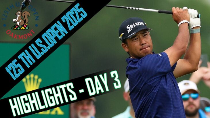 Hideki Matsuyama 松山 英樹 (Hole 1-13) Highlights 3rd Round | 125th U.S Open 2025