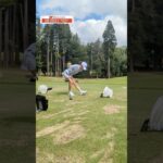 スイング前のルーティン　#ニチレイレディス #安田祐香 試合前練習