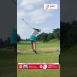 なめらかなスイングが素晴らしい。菅 楓華プロ。#資生堂・JALレディスオープン #山内鈴蘭 #ゴルフ #golf