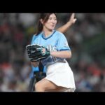 「ミニスカ美人ゴルファー植手桃子、ベルーナＤで衝撃始球式！“30点”評価も笑顔＆リベンジ宣言」