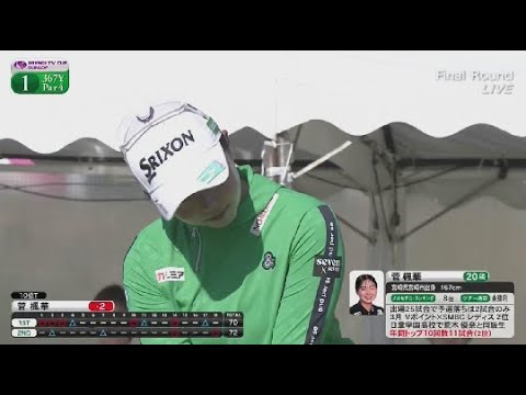 9月28日 第52回ミヤギテレビ杯ダンロップ女子オープンゴルフトーナメント Final ROUND VOL 2