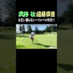 武井壮vsココリコ遠藤ハイレベルすぎる名勝負ゴルフ対決 #shorts