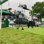 第58回 日本女子オープンゴルフ選手権3rd Round 1H 柏原明日架プロ