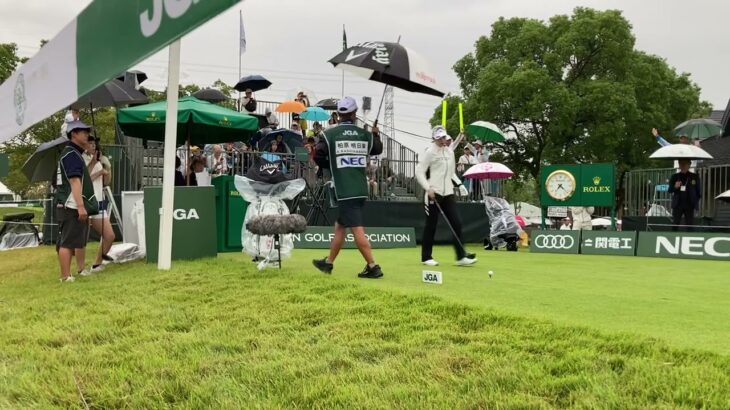 第58回 日本女子オープンゴルフ選手権3rd Round 1H 柏原明日架プロ