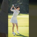Beautiful Golf Swing by a Stunning Woman 77！アイドルの神スイング！ゴルフショット#美女 #ゴルフ #スイング #ゴルフ動画 #女子ゴルファー #shorts