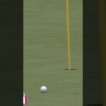バンカーからの神技ショット  #政田夢乃