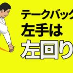 １回で劇的改善！テークバックの「左手の左回り」の身につけかた【視聴者さん投げ縄スイングレッスン】
