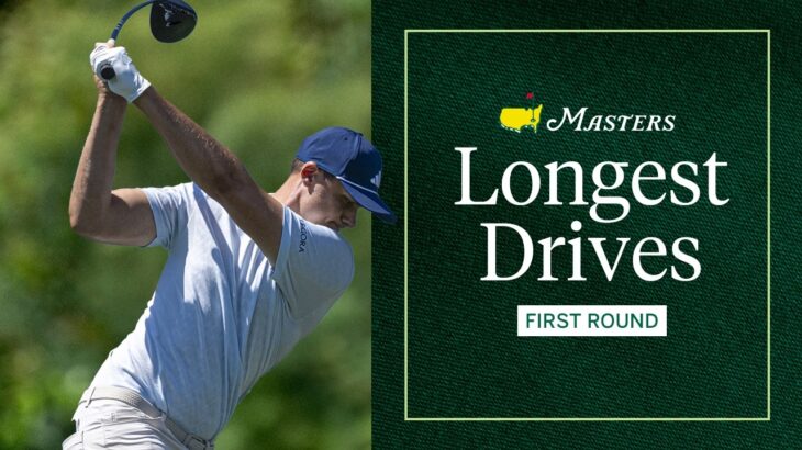 The Longest Drives From the First Round | The 2026 Masters