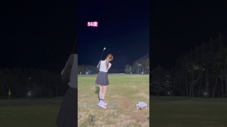 Golf practice⛳️ #ゴルフ #スイングトップ #golf #ゴルフウェア #ゴルフ女子 #ゴルフスイング