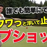 【アプローチピタッと寄せたい方へ】フワッと浮いてピッタリと寄るロブショットの打ち方を解説します！