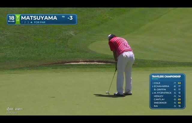 Hideki Matsuyama (松山 英樹) Highlights Round 1 | Travelers Championship 2026