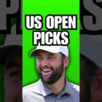 US Open Picks⛳ #prizepicks #usopen #bestbets #golf #scottiescheffler #rorymcllroy