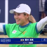 【AIG女子26】桑木志帆がプレーオフを制してメジャー初優勝！メジャーは日本勢史上7人目、メジャー昇格後の同大会では渋野日向子、山下美夢有に続く快挙達成