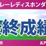 スタンレーレディスホンダゴルフトーナメント 最終日 3R 最終成績 速報 上位選手は誰か？